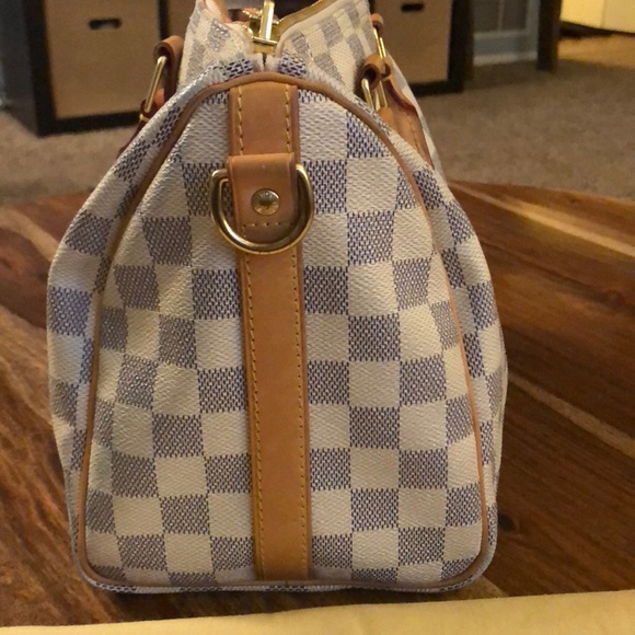 Louis Vuitton Speedy Bandouliere 25 Damier Azur - Picture 4 of 8